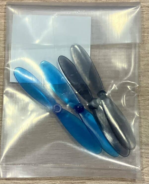 Rotorbladen blauw/zwart