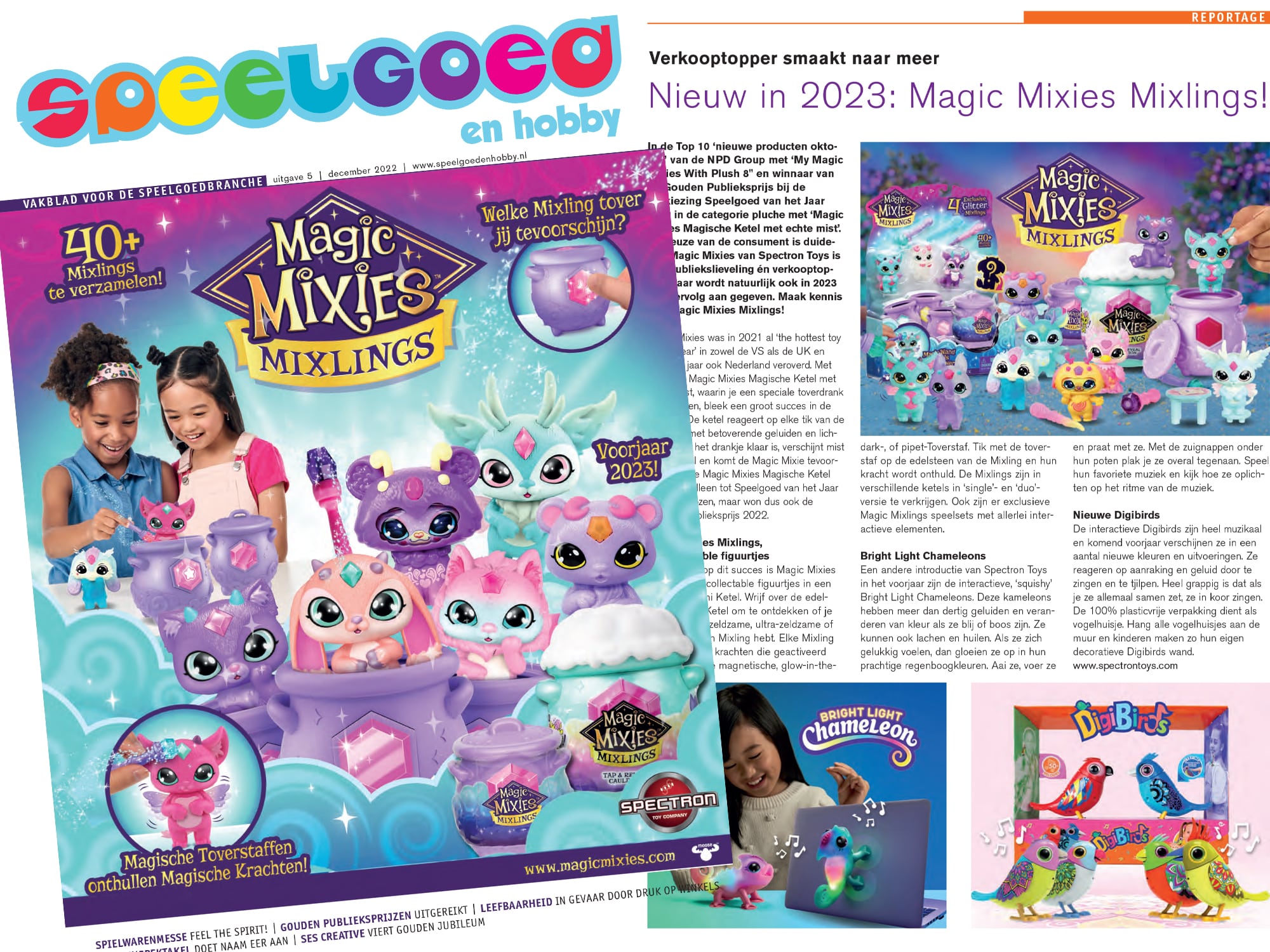 New in 2023: Magic Mixies Mixlings! - Spectron The Toy Company